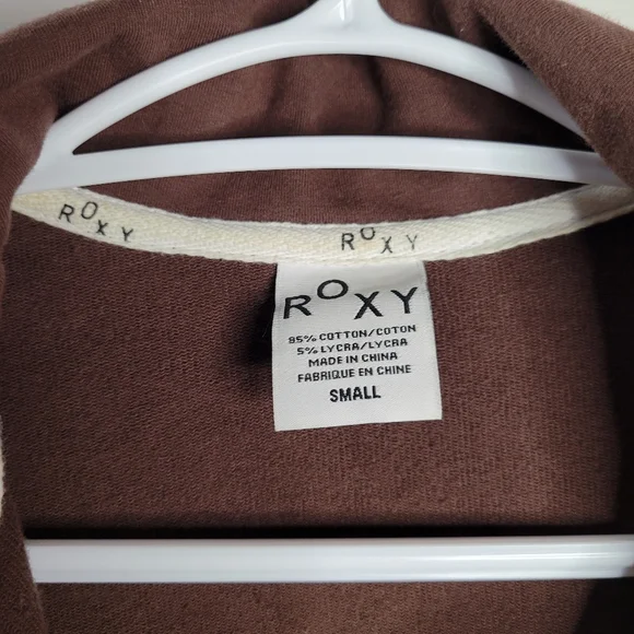 Women's Roxy Brown Zipup - Picture 4 of 6